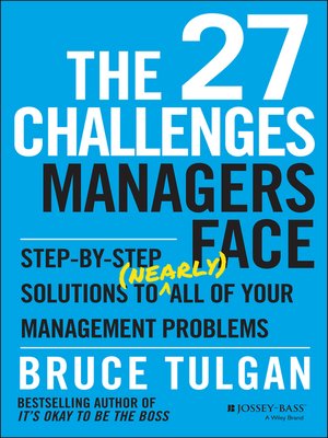 cover image of The 27 Challenges Managers Face